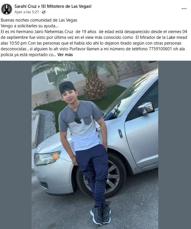 Mensaje antes de que hondureño fuera hallado muerto en Estados Unidos