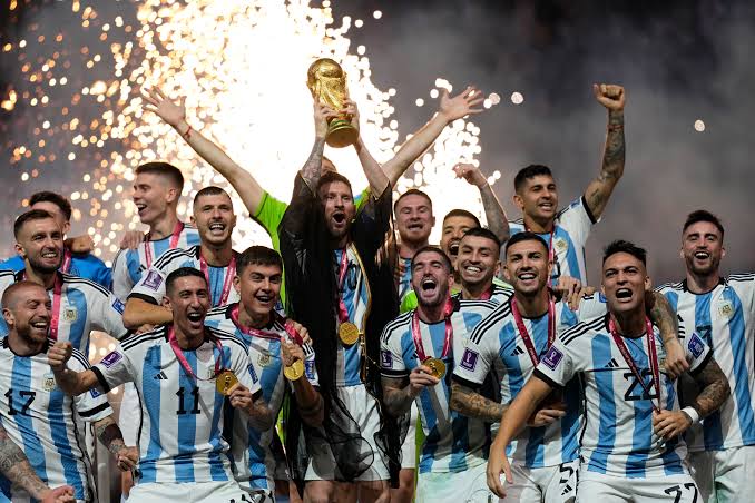 personas copa mundial argentina campeón