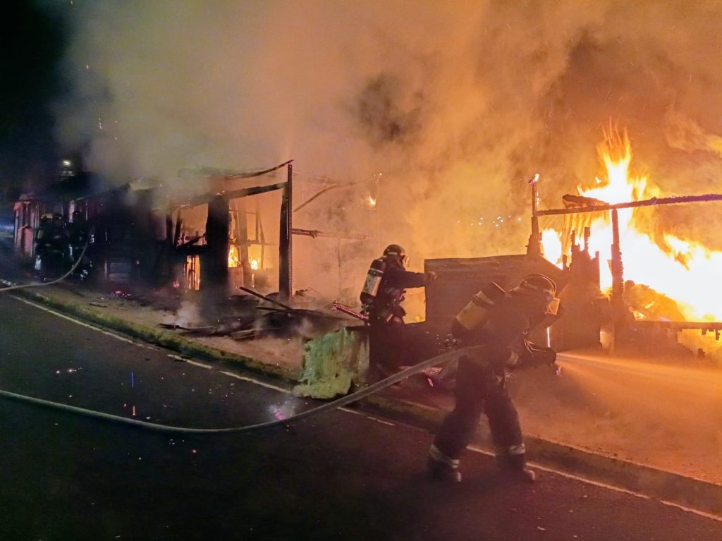 combate de incendios