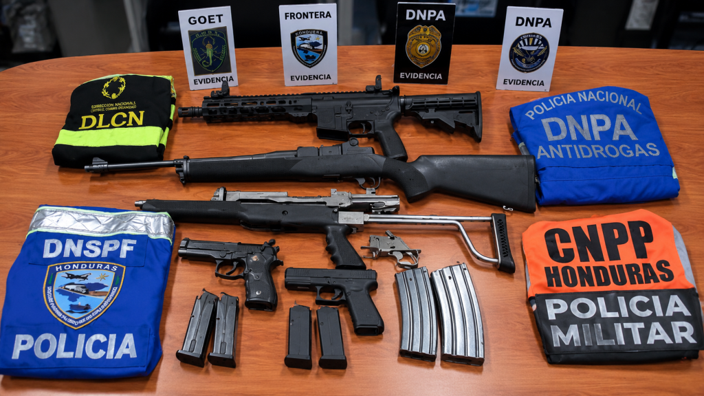armas incautadas