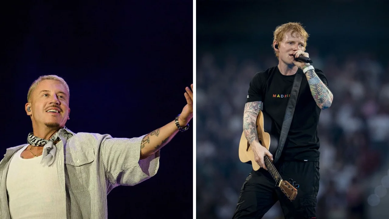 Foto de Macklemore de Ed Sheeran