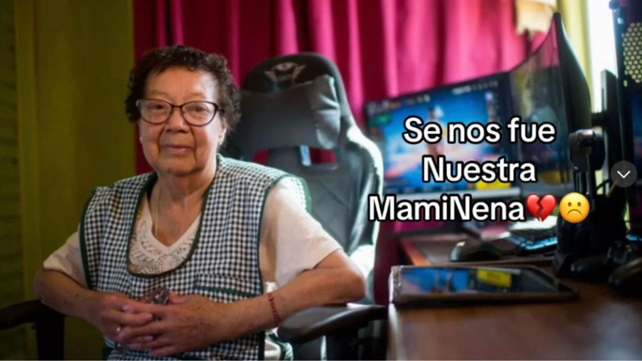 Publicación sobre la muerte de Mami Nena.