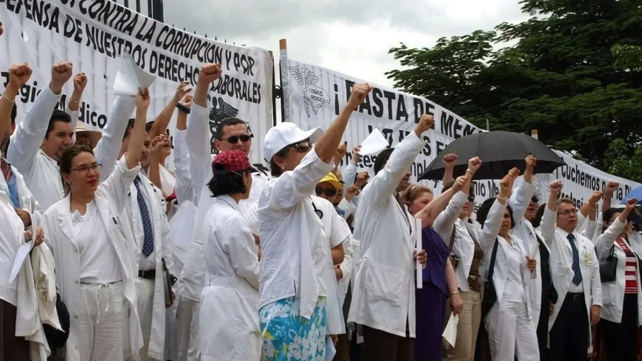 Médicos asambleas