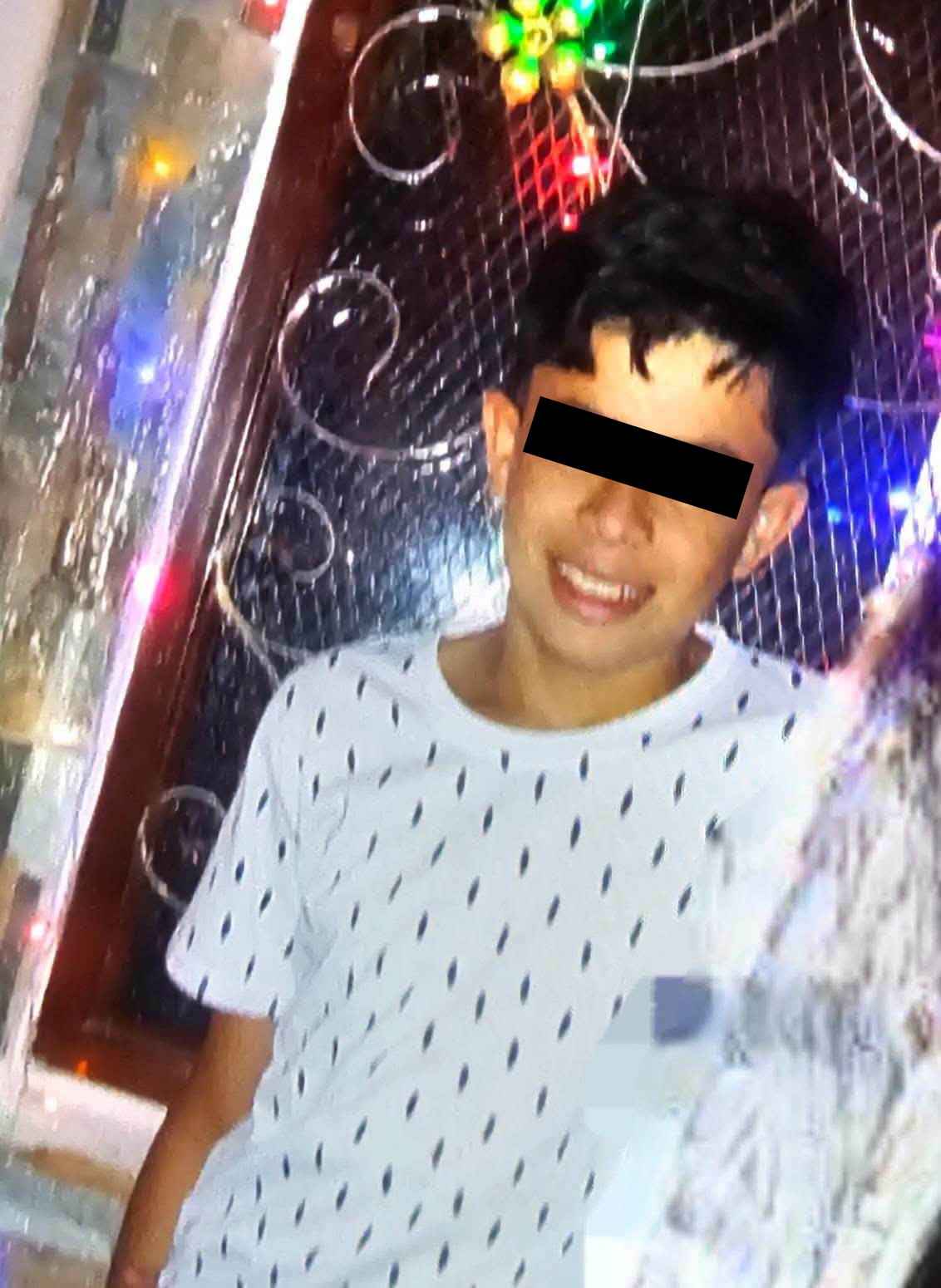 Foto del motociclista adolescente que muere en El Paraíso