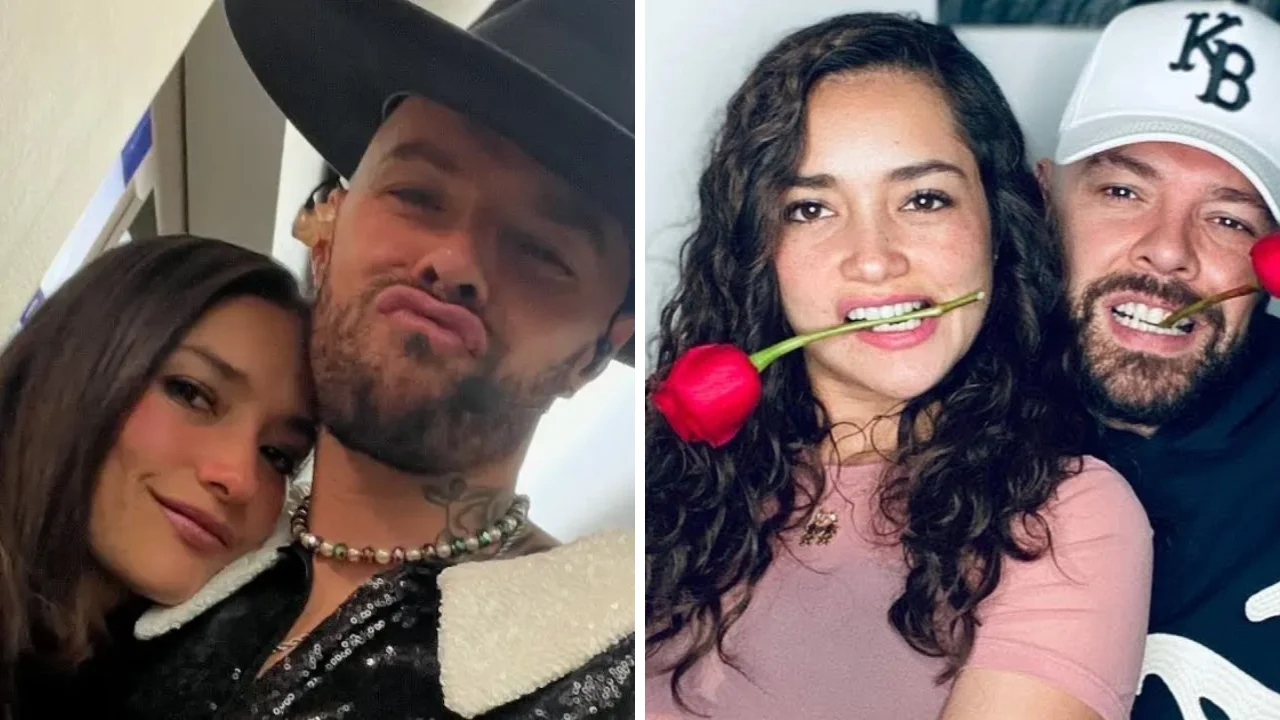 Collage de fotos de Mónica León, esposa de Jesse Huerta