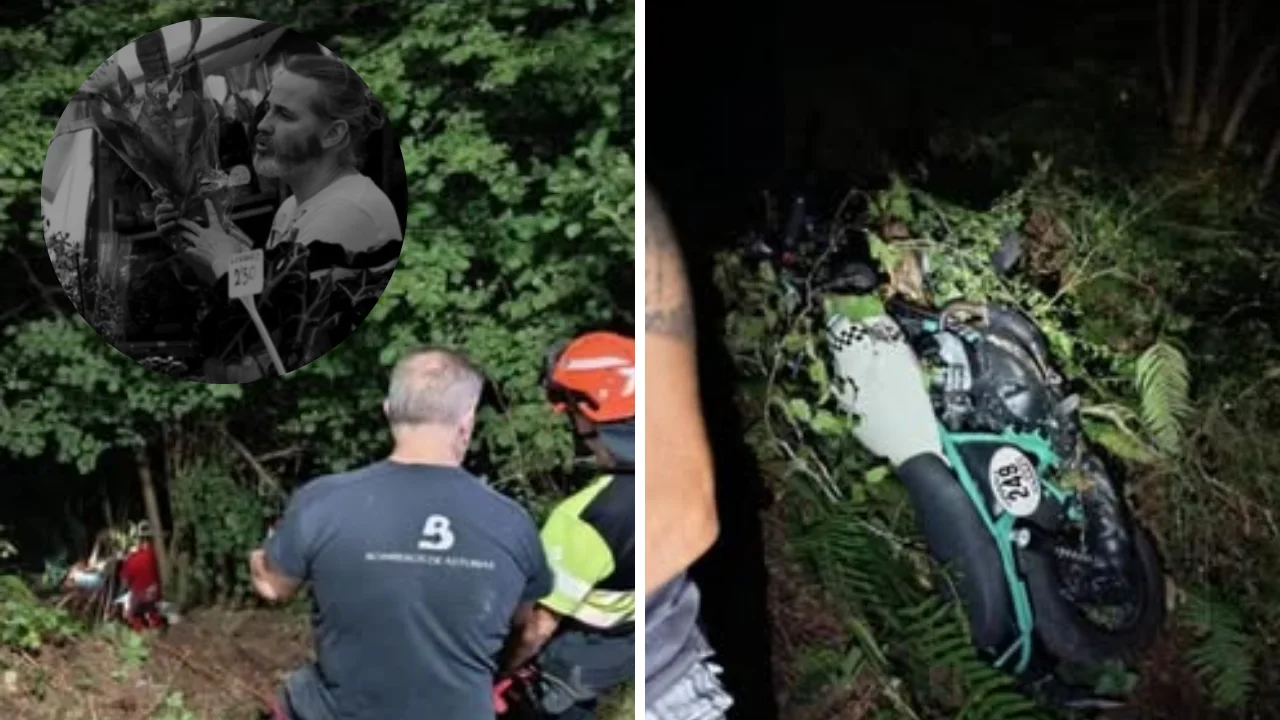 Fotos del accidente de Adrián Oliver