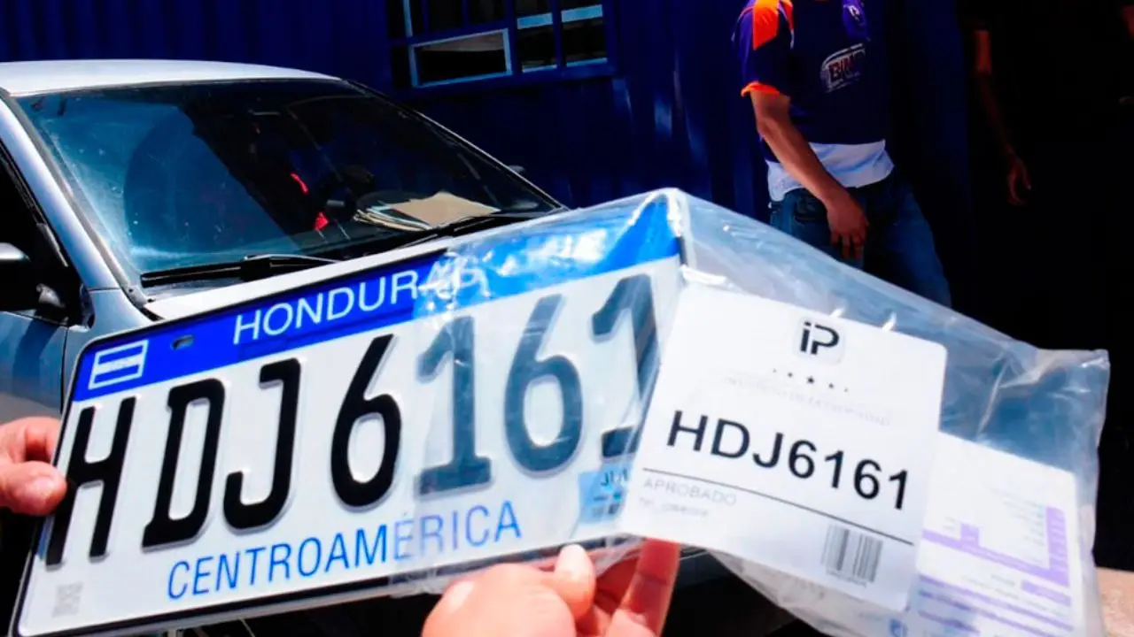 Placas Honduras