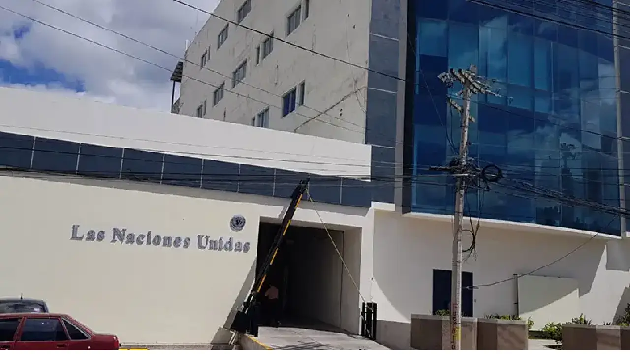 Oficinas de las Naciones Unidas en Tegucigalpa.