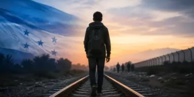 Imagen de Ocho de 12 adolescentes que viajaban solos por México eran hondureños