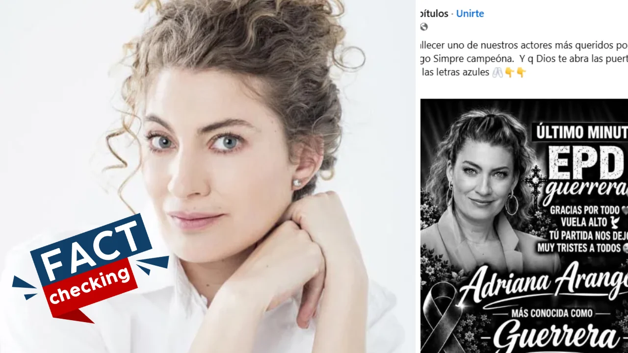 ¿Adriana Arango murió hoy, en 2026? Esto se sabe sobre los rumores en redes Imagen de ¿Adriana Arango murió hoy, en 2026? Esto se sabe sobre los rumores en redes