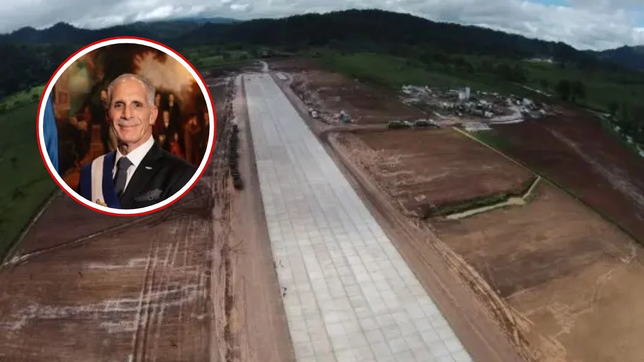 Asfura anunció la reactivación del aeropuerto de Río Amarillo en Copán Imagen de Asfura anunció la reactivación del aeropuerto de Río Amarillo en Copán