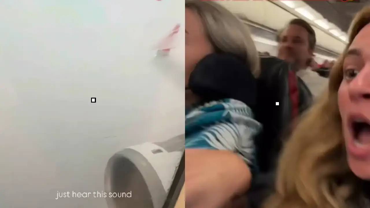 VIDEO: Pasajera graba cuando avión 'cae en picada' durante tormenta Imagen de VIDEO: Pasajera graba cuando avión 'cae en picada' durante tormenta