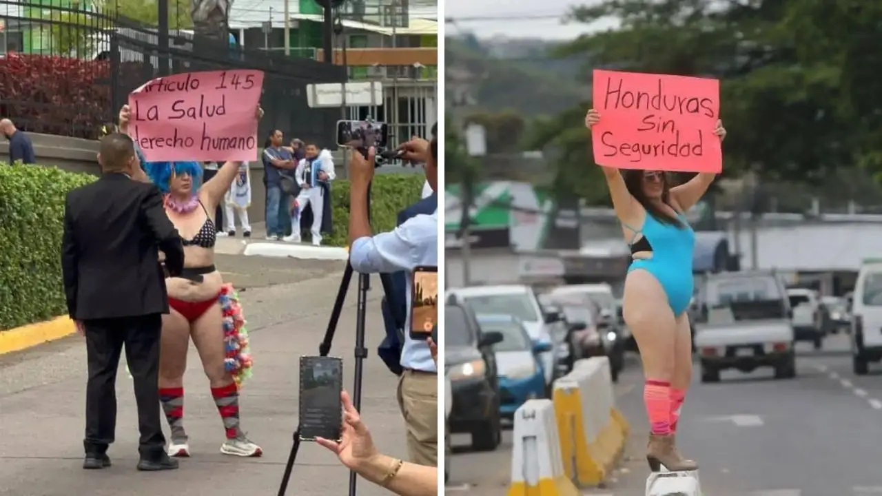 ¿Cuántas veces ha protestado la doctora Floridalia en ropa interior? Imagen de ¿Cuántas veces ha protestado la doctora Floridalia en ropa interior?