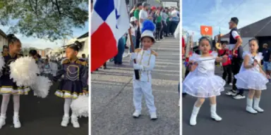 Imagen de Niños de prebásica llenan de color las calles de Tegucigalpa por las fiestas patrias