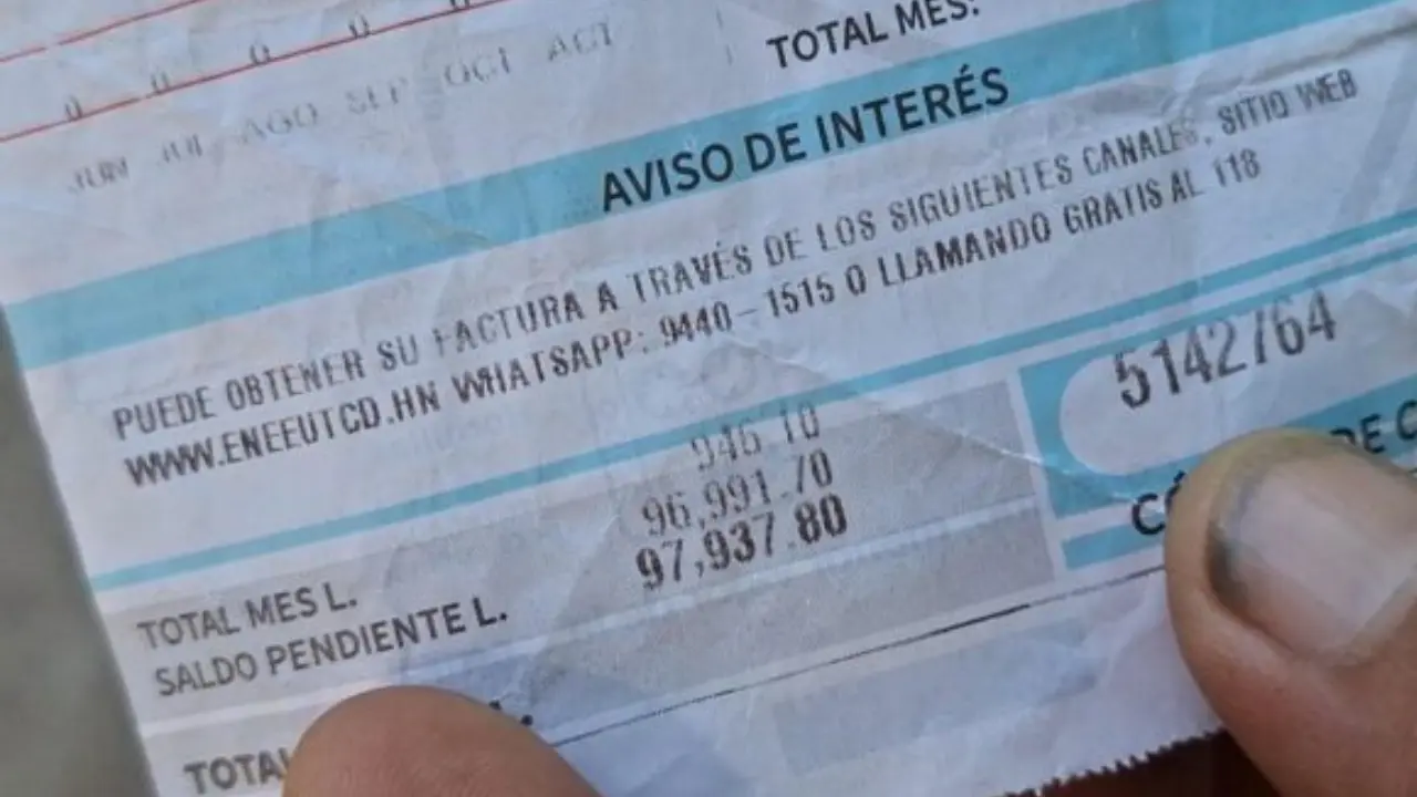 Imagen de ¿Tiene una deuda con la ENEE? Así funcionaría la condonación tras reforma