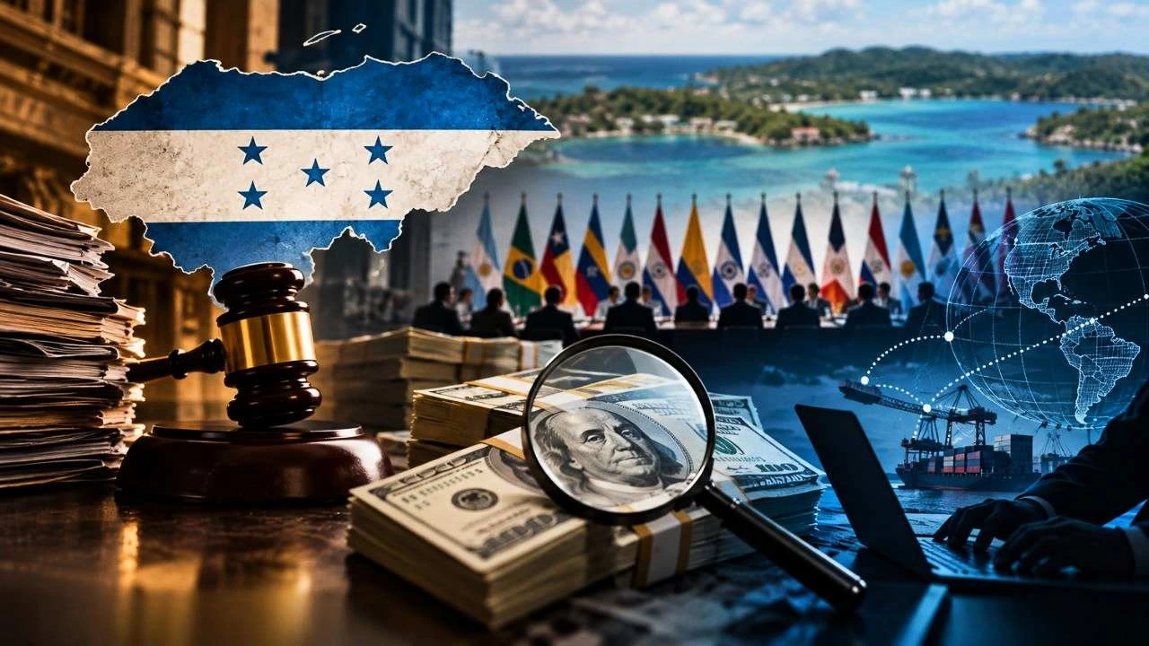 Del papel a los resultados: Honduras enfrenta examen sobre dinero ilícito Imagen de Del papel a los resultados: Honduras enfrenta examen sobre dinero ilícito