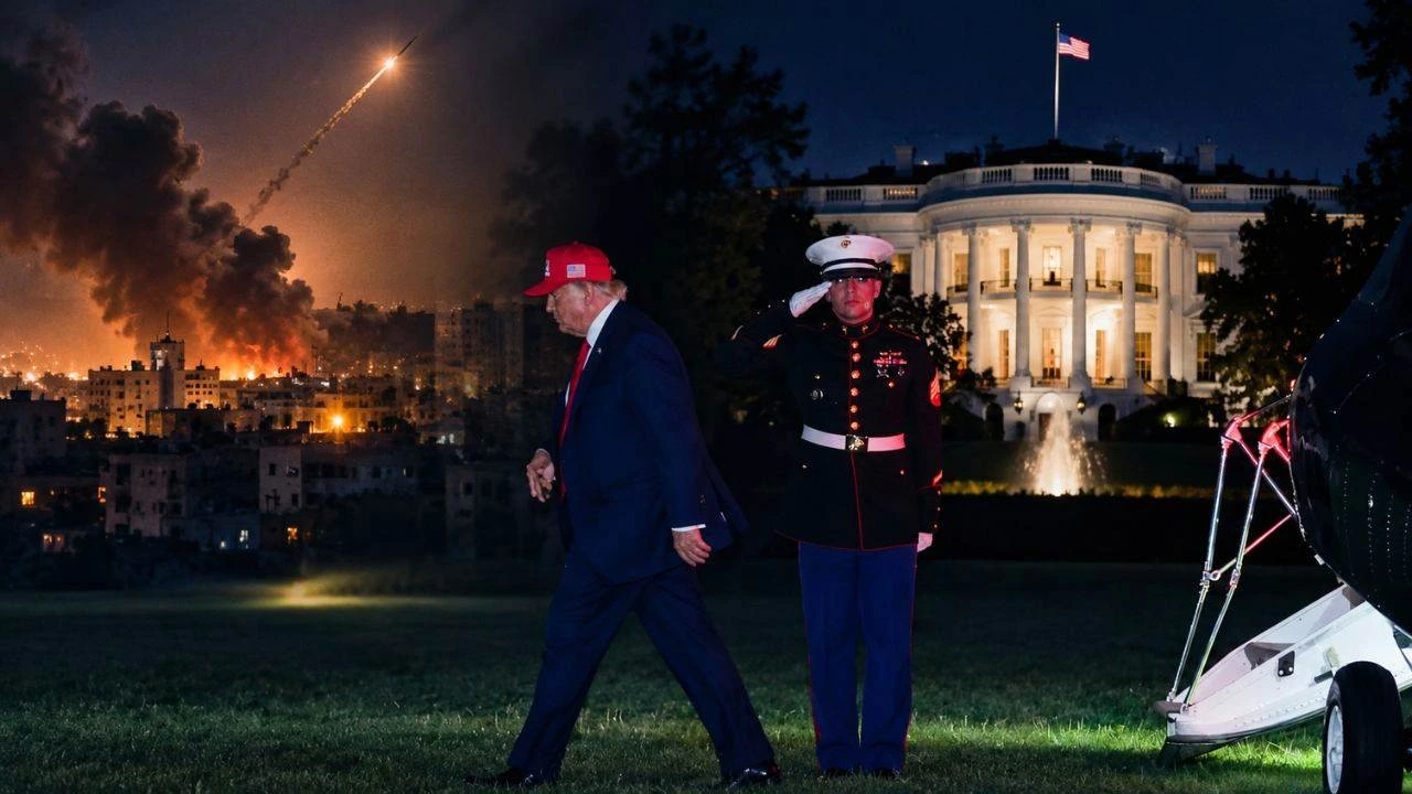 Trump regresa antes de tiempo a la Casa Blanca tras noche de ataques Imagen de Trump regresa antes de tiempo a la Casa Blanca tras noche de ataques