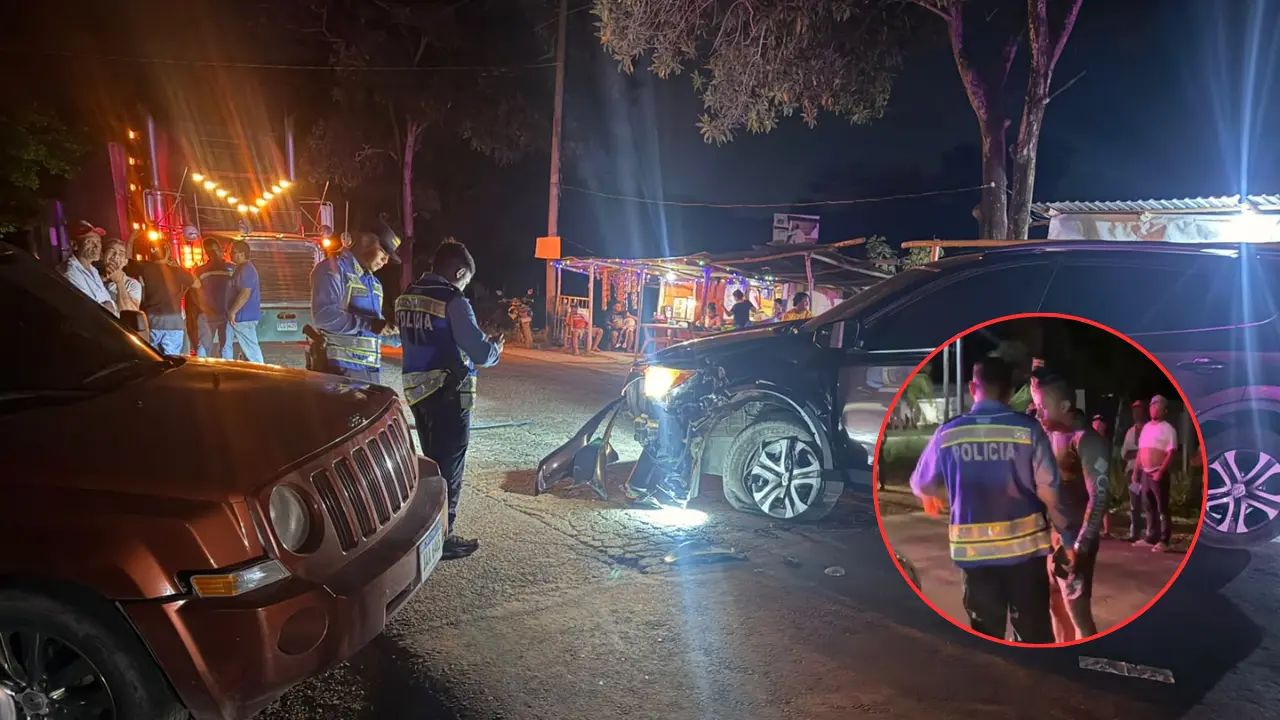 Ebrio que provocó accidente en Trujillo intentó convencer a policías que lo liberaran Imagen de Ebrio que provocó accidente en Trujillo intentó convencer a policías que lo liberaran