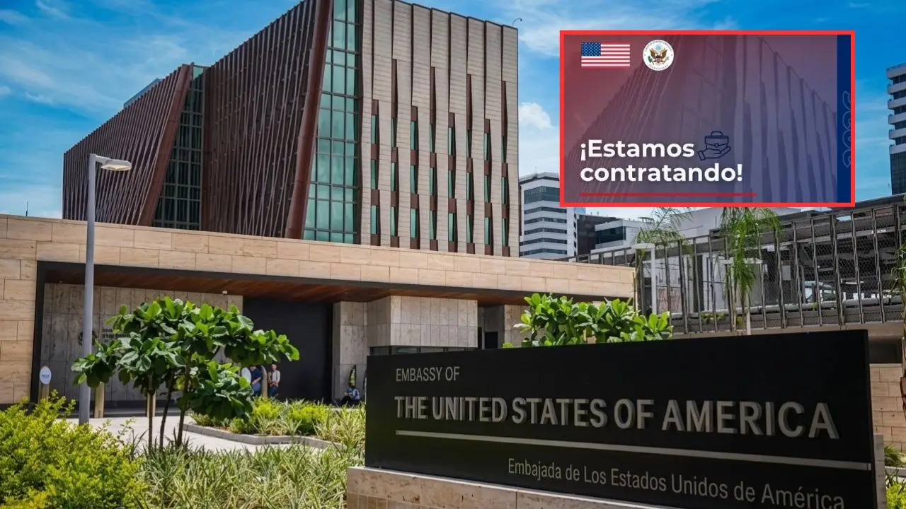 Embajada de EE.UU. abre vacante con sueldo de L294,594 al año: cómo aplicar Imagen de Embajada de EE.UU. abre vacante con sueldo de L294,594 al año: cómo aplicar