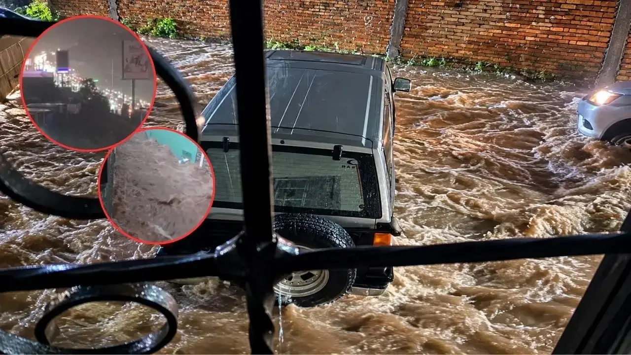 Fuertes lluvias y cierre de calles colapsan Tegucigalpa Imagen de Fuertes lluvias y cierre de calles colapsan Tegucigalpa