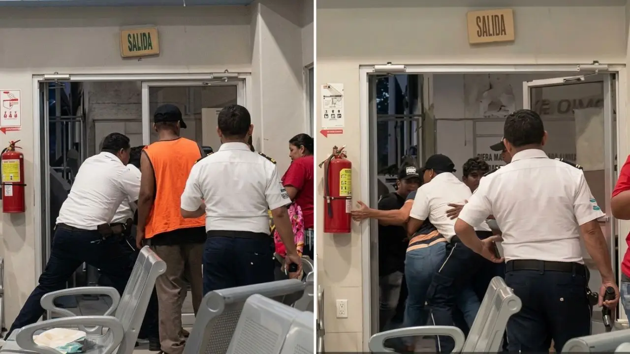 Guardias del IHSS sacan por la fuerza a paciente; autoridades explican qué pasó Imagen de Guardias del IHSS sacan por la fuerza a paciente; autoridades explican qué pasó