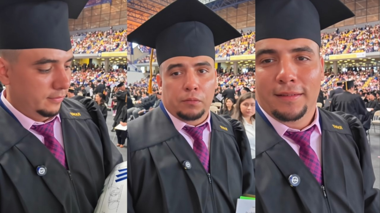 Quedó huérfano, su familia lo tiró a la calle, se superó y graduó de la UNAH Imagen de Quedó huérfano, su familia lo tiró a la calle, se superó y graduó de la UNAH
