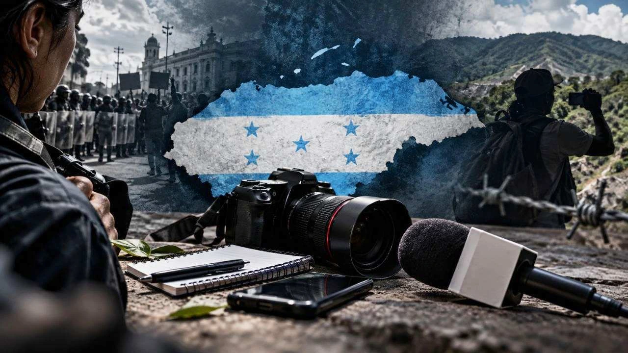Una agresión cada tres días: informar en Honduras enfrenta más presión Imagen de Una agresión cada tres días: informar en Honduras enfrenta más presión