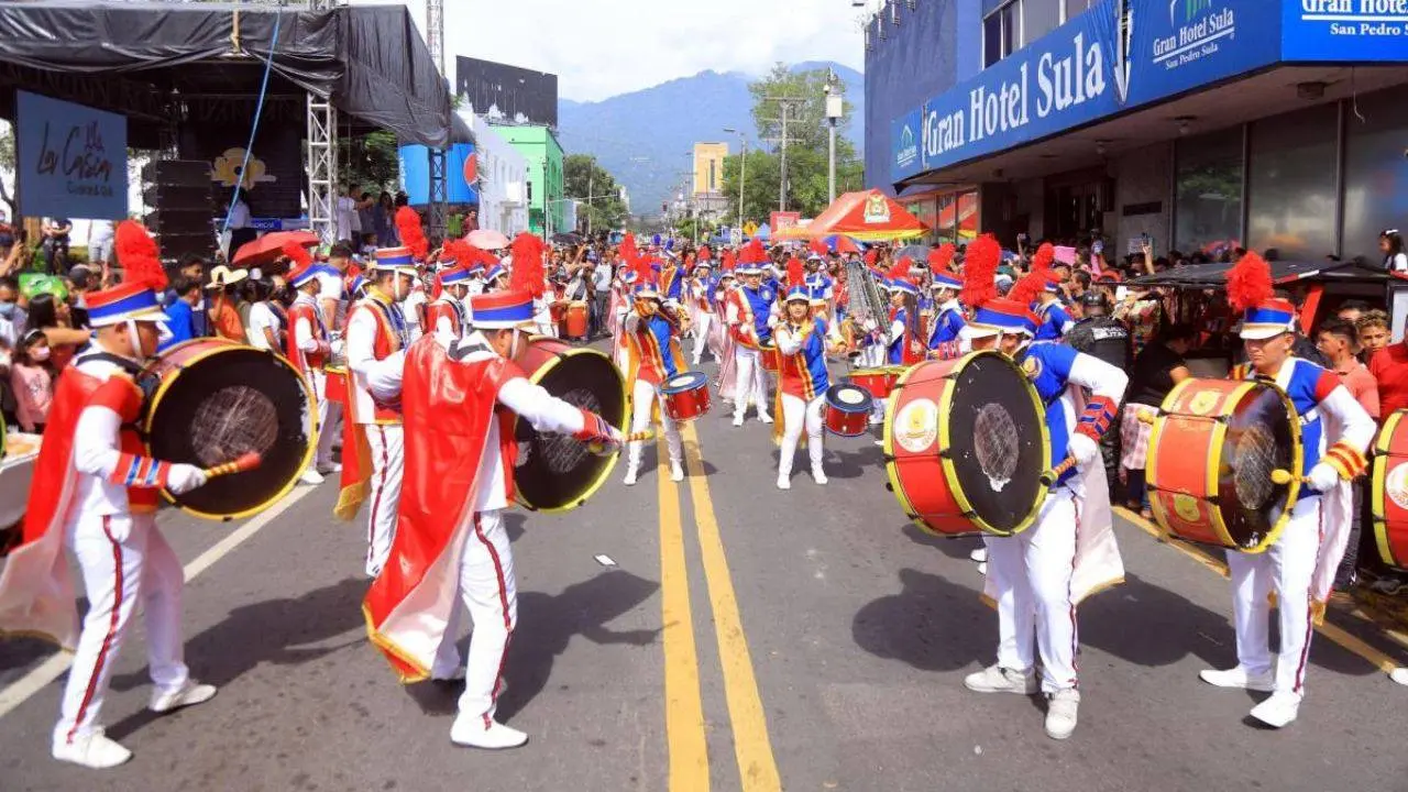 Imagen de Este es el orden en el que desfilarán los colegios en San Pedro Sula