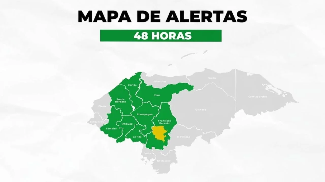 Copeco emite alertas por fuertes lluvias en la capital y el resto de Honduras Imagen de Copeco emite alertas por fuertes lluvias en la capital y el resto de Honduras