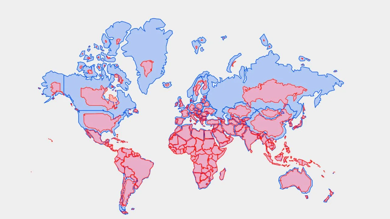 La ONU respaldó cambiar mapas mundiales y EE. UU. rechazó la medida Imagen de La ONU respaldó cambiar mapas mundiales y EE. UU. rechazó la medida