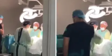 Imagen de Médicos realizan cirugía a oscuras en el hospital Santa Teresa, en Comayagua
