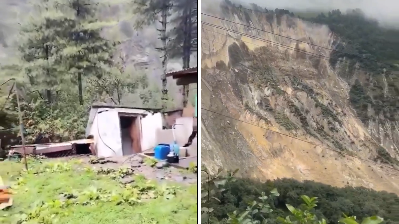 Imagen Principal de Nota: Intensas lluvias provocan desprendimiento de una montaña en Nepal