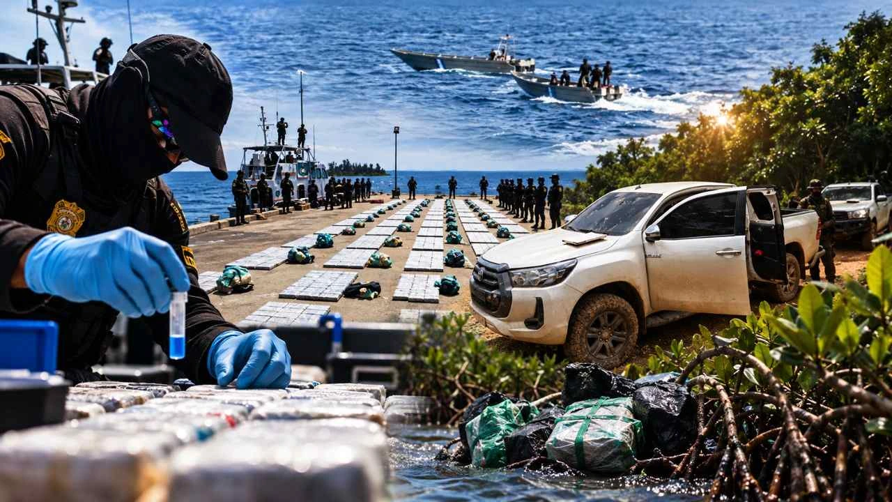 La coca cayó por mar y tierra: 27 días de golpes al narco en Honduras Imagen de La coca cayó por mar y tierra: 27 días de golpes al narco en Honduras