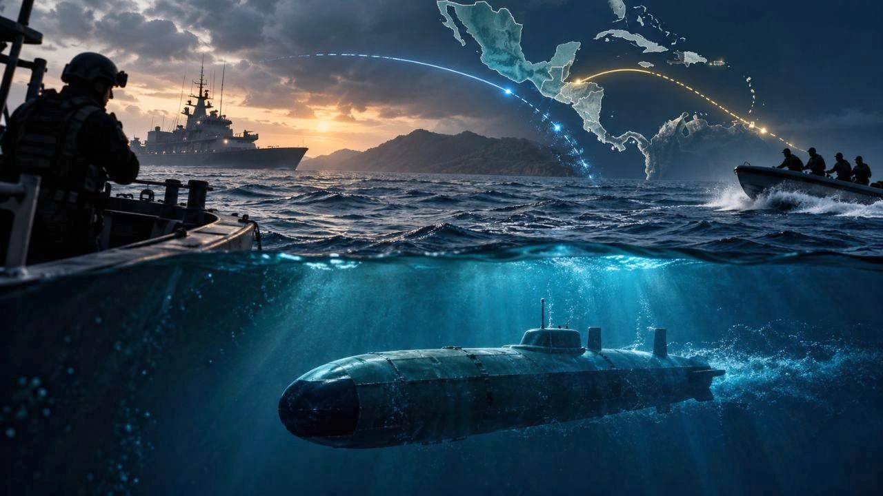 Dos rutas y una amenaza: narco submarino avanza sobre Centroamérica Imagen de Dos rutas y una amenaza: narco submarino avanza sobre Centroamérica