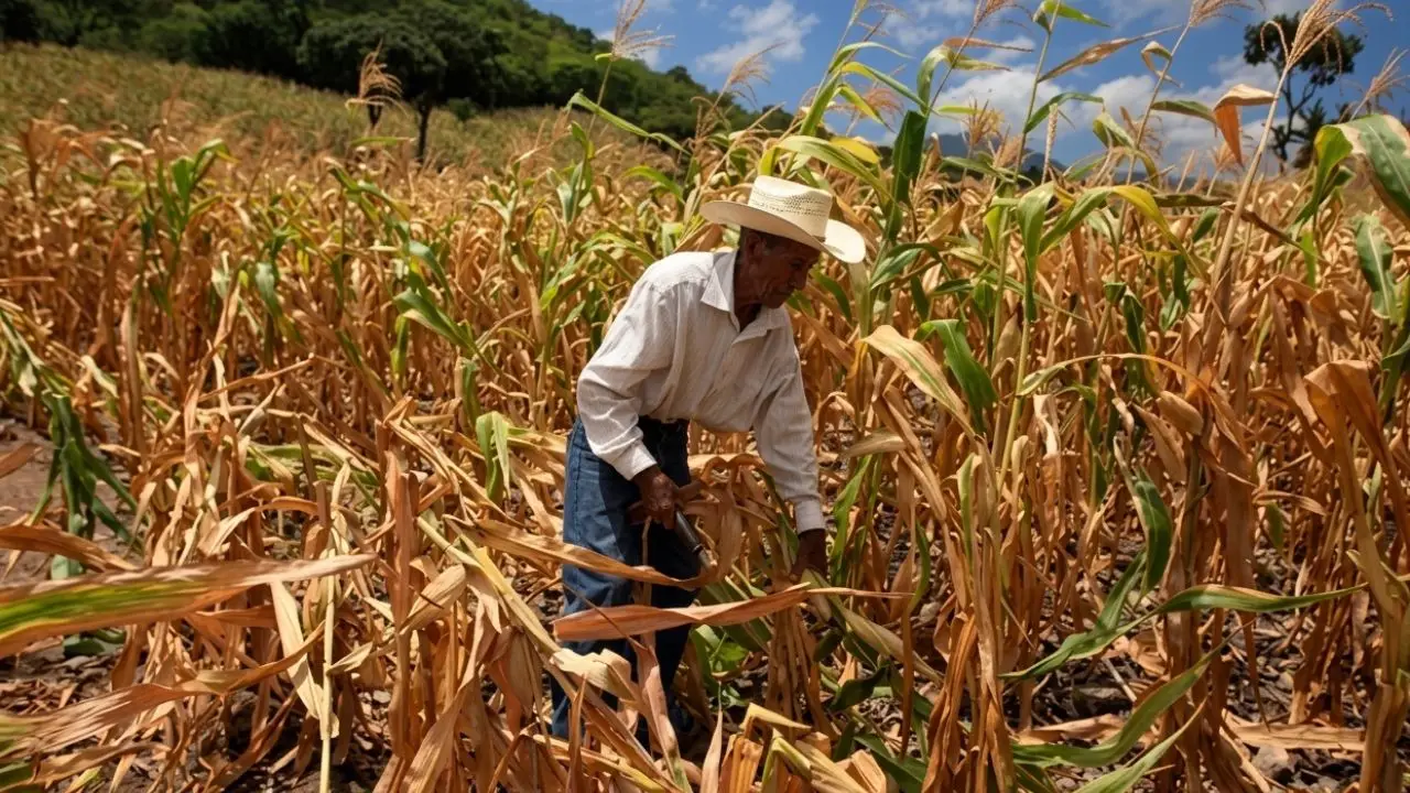'Necesitamos comida': alcalde Aplicano alerta por emergencia de sequía en Choluteca Imagen de 'Necesitamos comida': alcalde Aplicano alerta por emergencia de sequía en Choluteca