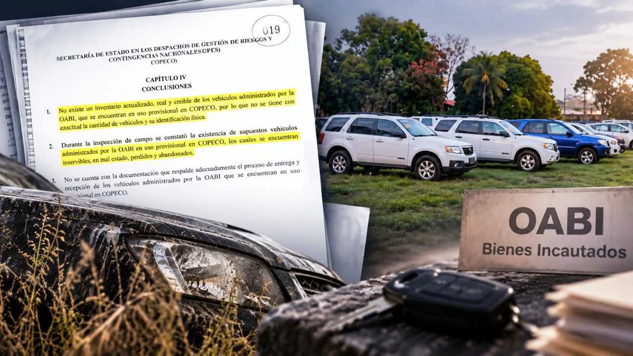 Ni cuántos ni cuáles: el desorden de vehículos incautados en la OABI Imagen de Ni cuántos ni cuáles: el desorden de vehículos incautados en la OABI