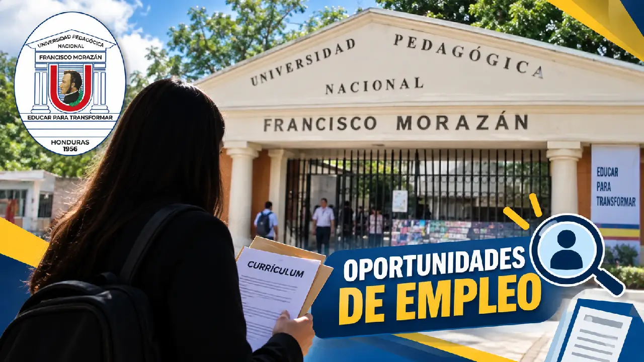 UPNFM ofrece empleos con salarios de hasta L25 mil: estás son las plazas y requisitos Imagen de UPNFM ofrece empleos con salarios de hasta L25 mil: estás son las plazas y requisitos