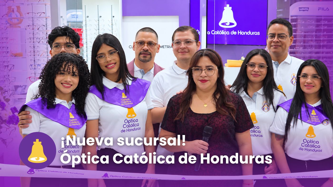 Óptica Católica de Honduras: Apertura de nueva sucursal en City Mall Tegucigalpa Imagen de Óptica Católica de Honduras: Apertura de nueva sucursal en City Mall Tegucigalpa