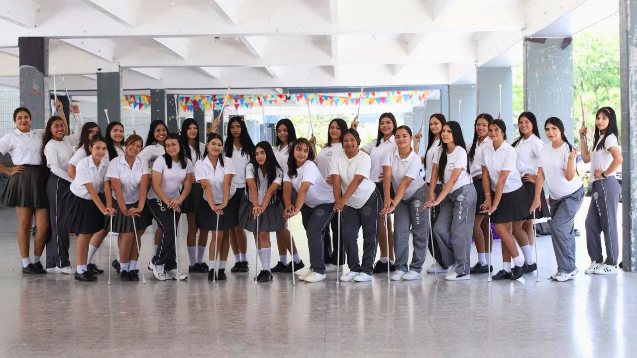 Imagen Principal de Nota: Ellas son las palillonas del Instituto Central listas para el 15 de septiembre