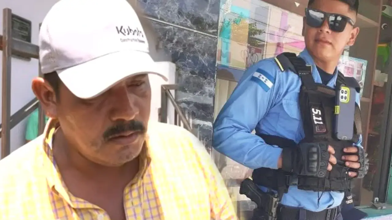 'Yo no les perdono': padre de Erlin Izaguirre, policía muerto en enfrentamiento Imagen de 'Yo no les perdono': padre de Erlin Izaguirre, policía muerto en enfrentamiento