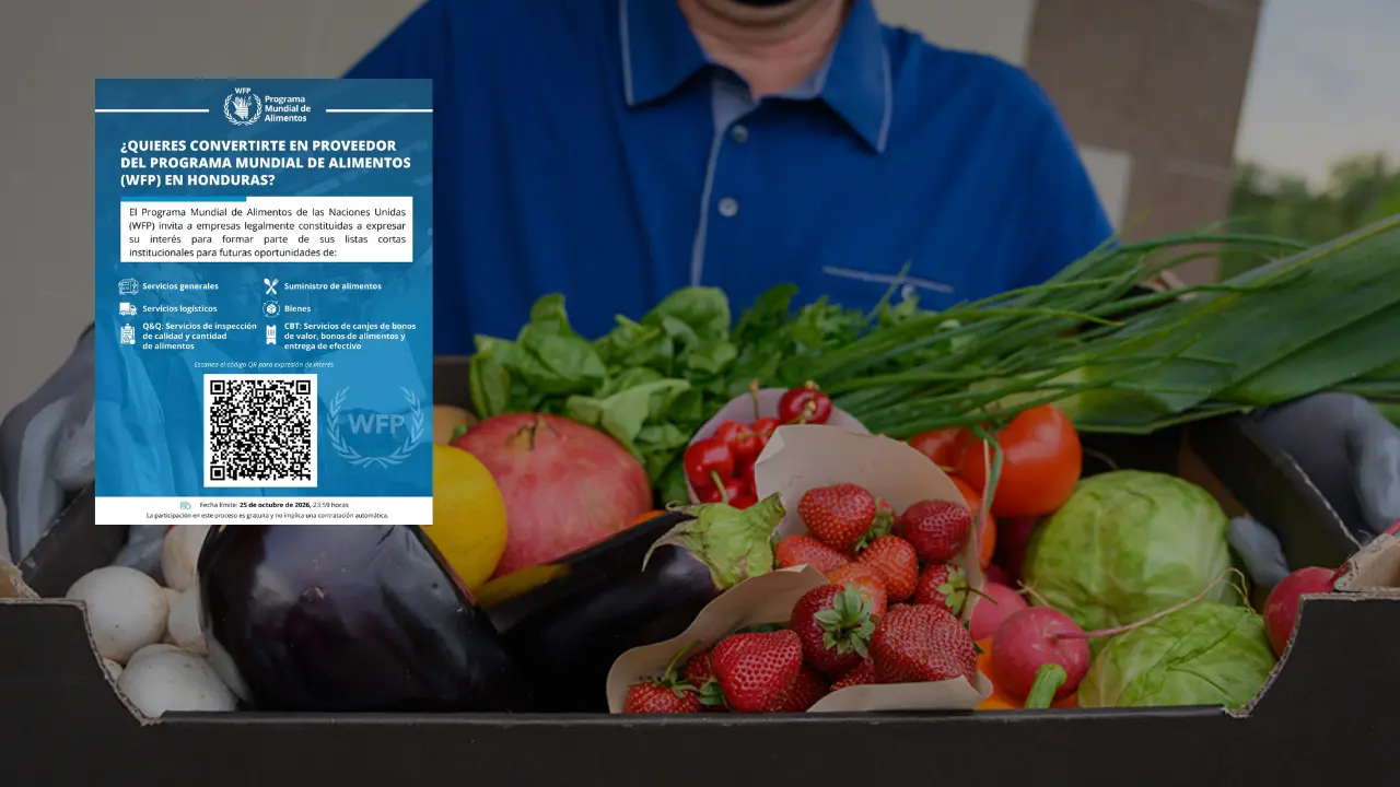 Programa Mundial de Alimentos busca proveedores en Honduras: así puedes aplicar Imagen de Programa Mundial de Alimentos busca proveedores en Honduras: así puedes aplicar