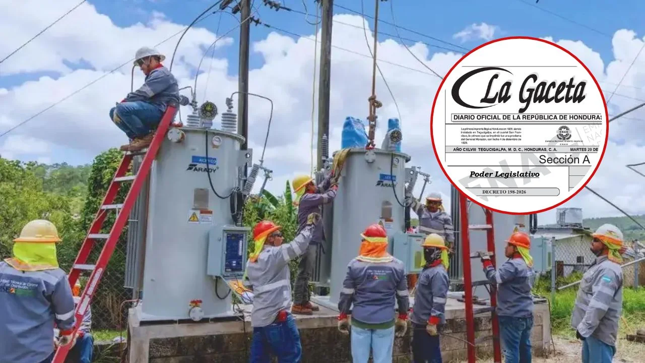 Publicada en La Gaceta la Ley de Justicia Energética Imagen de Publicada en La Gaceta la Ley de Justicia Energética