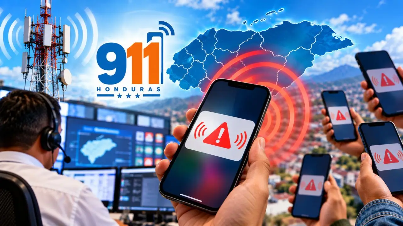 ¿Recibirás una alerta del 911? Esto ocurrirá este jueves y viernes en Honduras Imagen de ¿Recibirás una alerta del 911? Esto ocurrirá este jueves y viernes en Honduras