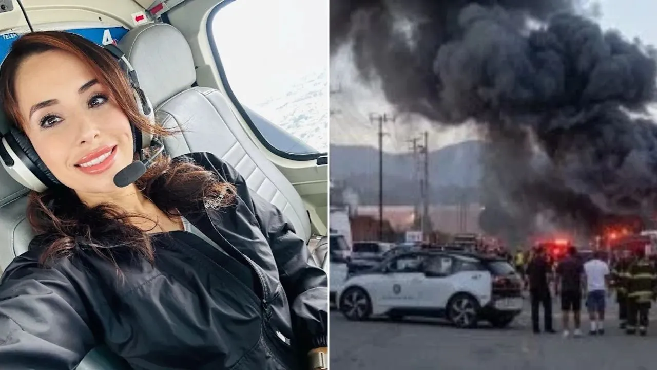 Muere reportera en accidente de helicóptero mientras cubría una noticia Imagen de Muere reportera en accidente de helicóptero mientras cubría una noticia