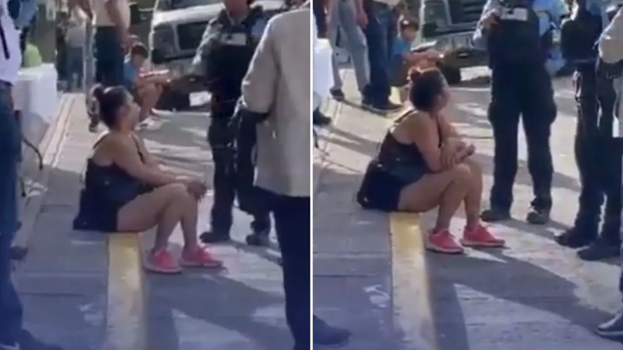 "Sí, yo le robé": en flagrancia capturan a mujer en desfiles de Tegucigalpa Imagen de "Sí, yo le robé": en flagrancia capturan a mujer en desfiles de Tegucigalpa