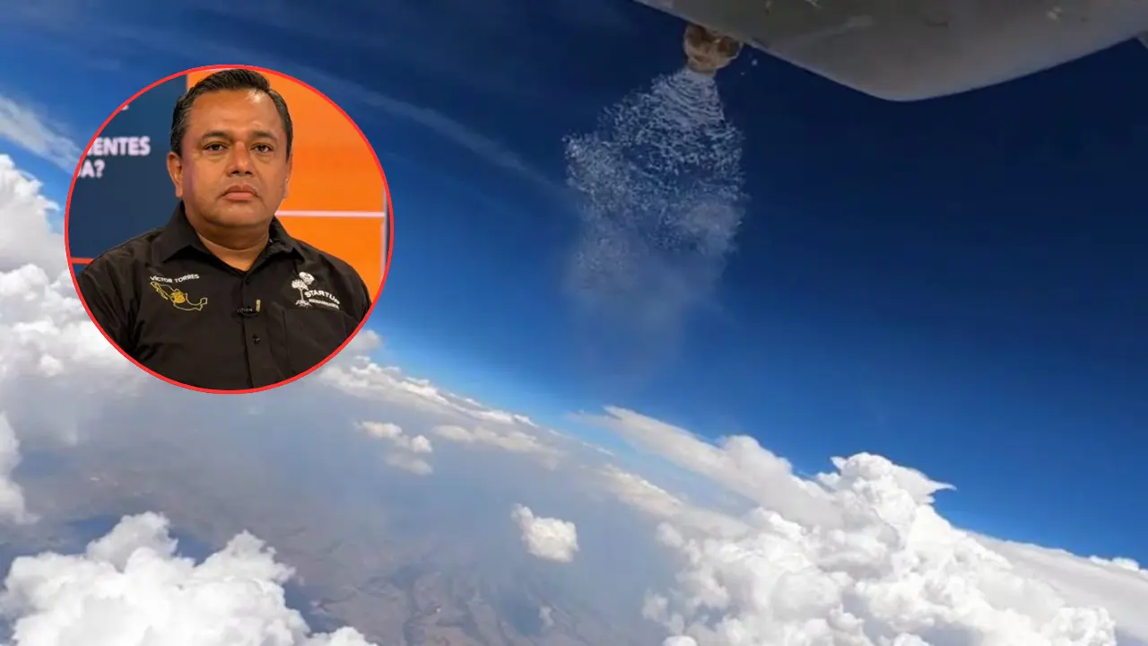 'Lluvia será instantánea' tras 'bombardeo' de nubes, promete empresa que las 'sembrará' Imagen de 'Lluvia será instantánea' tras 'bombardeo' de nubes, promete empresa que las 'sembrará'