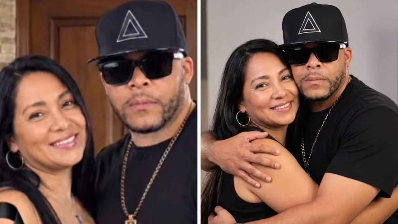 Fotos de Julián Oro Duro y a su esposa