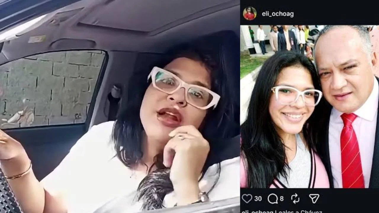 Fotografía de Elizabeth Ochoa y Diosdado Cabello