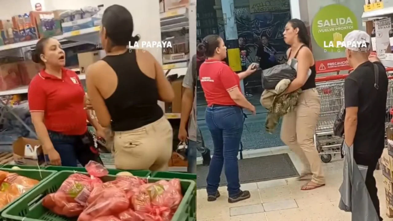 Video viral de chica del D1 peleando contra presunta ladrona.