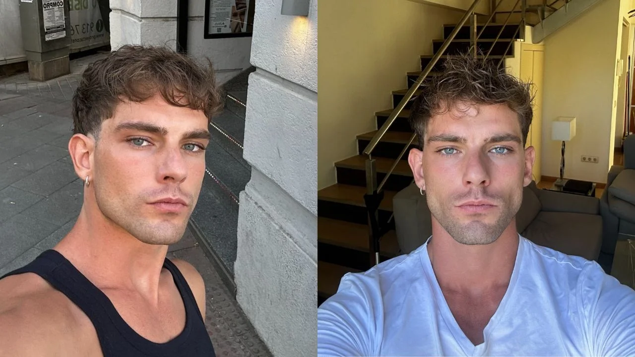 Fotografías de redes sociales de Nacho de Borbón.
